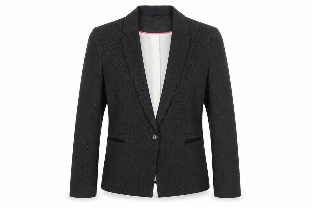 Next Women’s Black Size 10R Slim Fit Single-Breasted Blazer