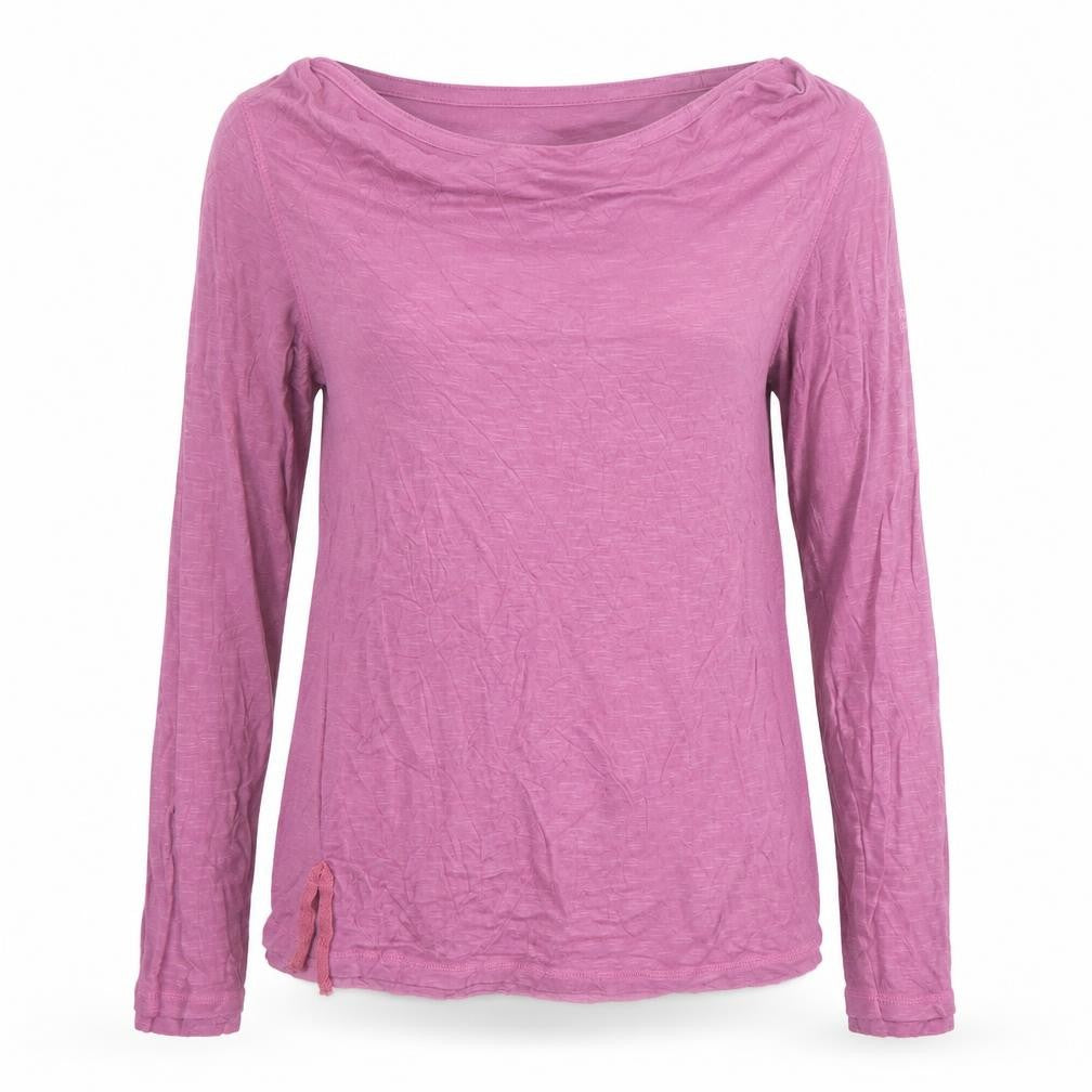 Regatta Womens Pink Long Sleeve Boat Neck Viscose T-Shirt Size 14