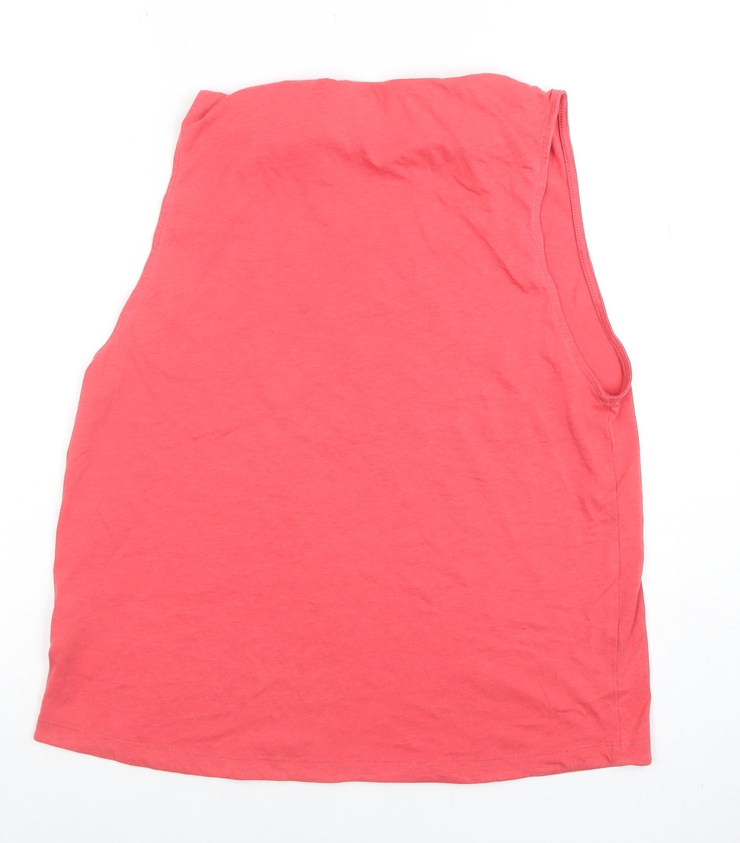 Adidas Womens Pink Sleeveless Logo Tank Top Size M