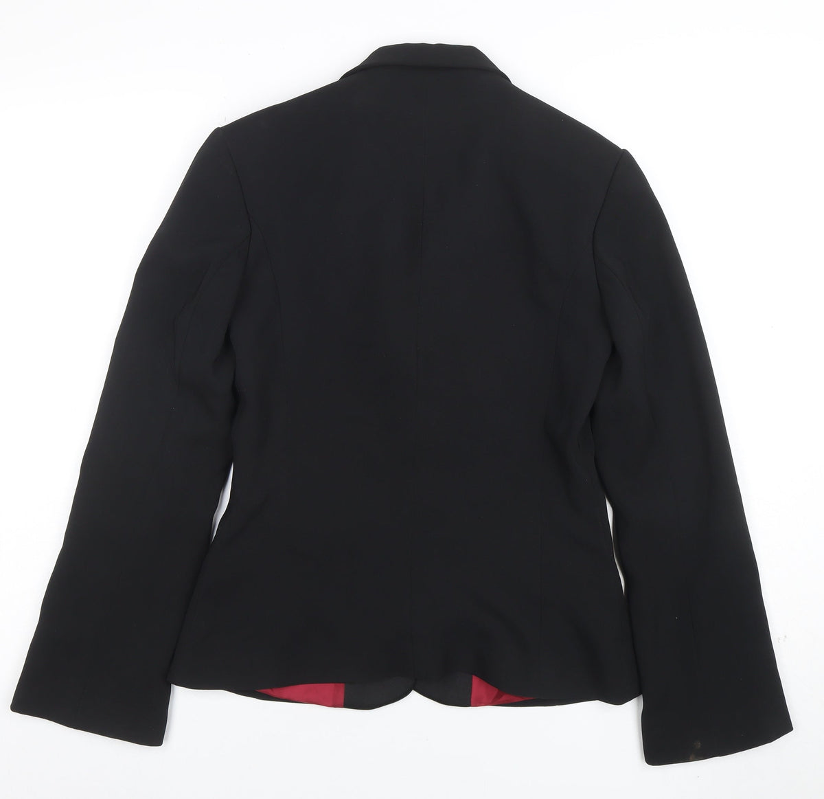 River Island Black Shawl Lapel Tuxedo Blazer Women Size 8