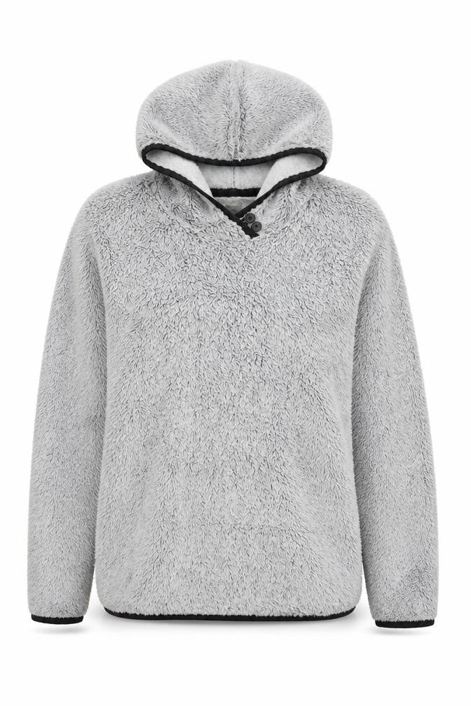 Equestrian Women Grey Size 8/10 Fleece Pullover Hoodie