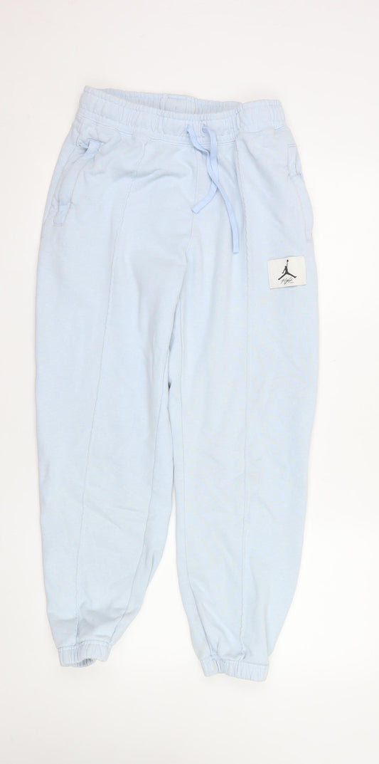 Jordan Men's Blue Fleece Jogger Sweatpants Size S Regular Fit