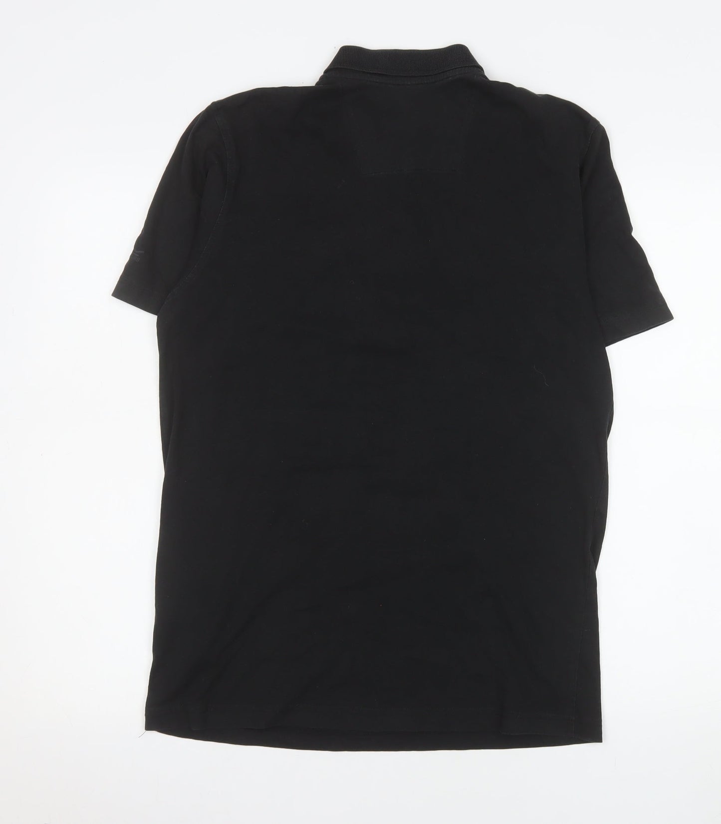 Regatta Great Outdoors Men's Black Polo Shirt Size M Cotton Casual