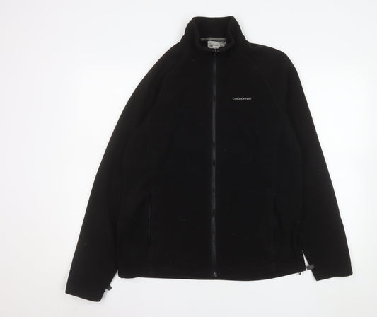 Craghoppers Men's Black Fleece Full Zip Jacket Size S