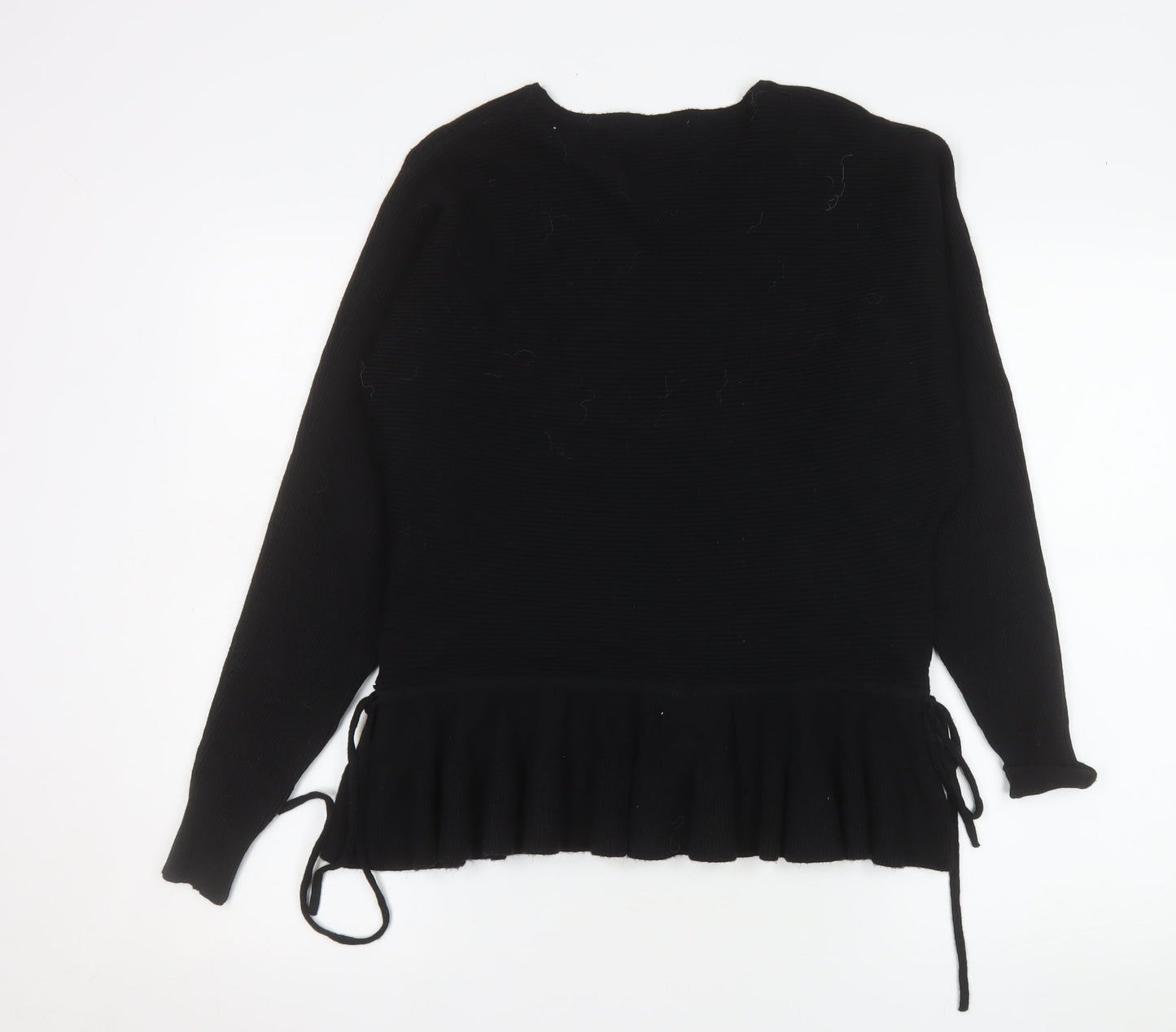 Lucy Sparks Women’s Black Long Sleeve Tunic Blouse L/XL