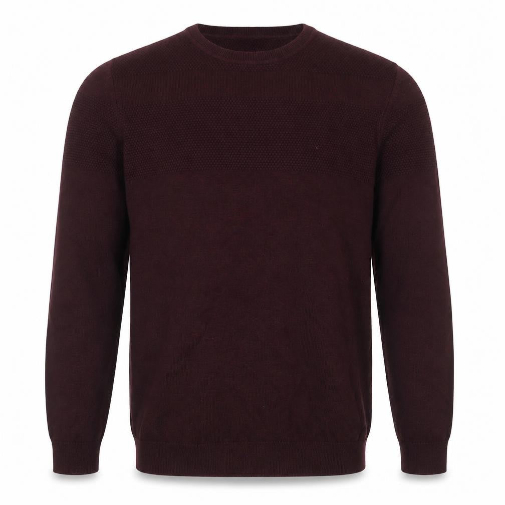 Red Herring Men's Red Cotton Crew Neck Pullover Jumper M