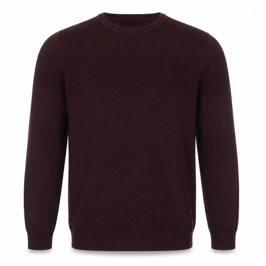 Red Herring Men's Red Cotton Crew Neck Pullover Jumper M