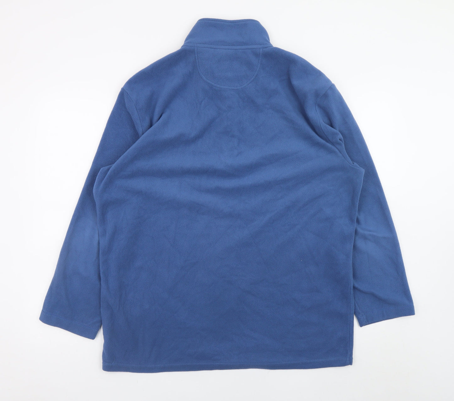 Peter Storm Men Blue XL Fleece 1/4 Zip Lightweight Jacket
