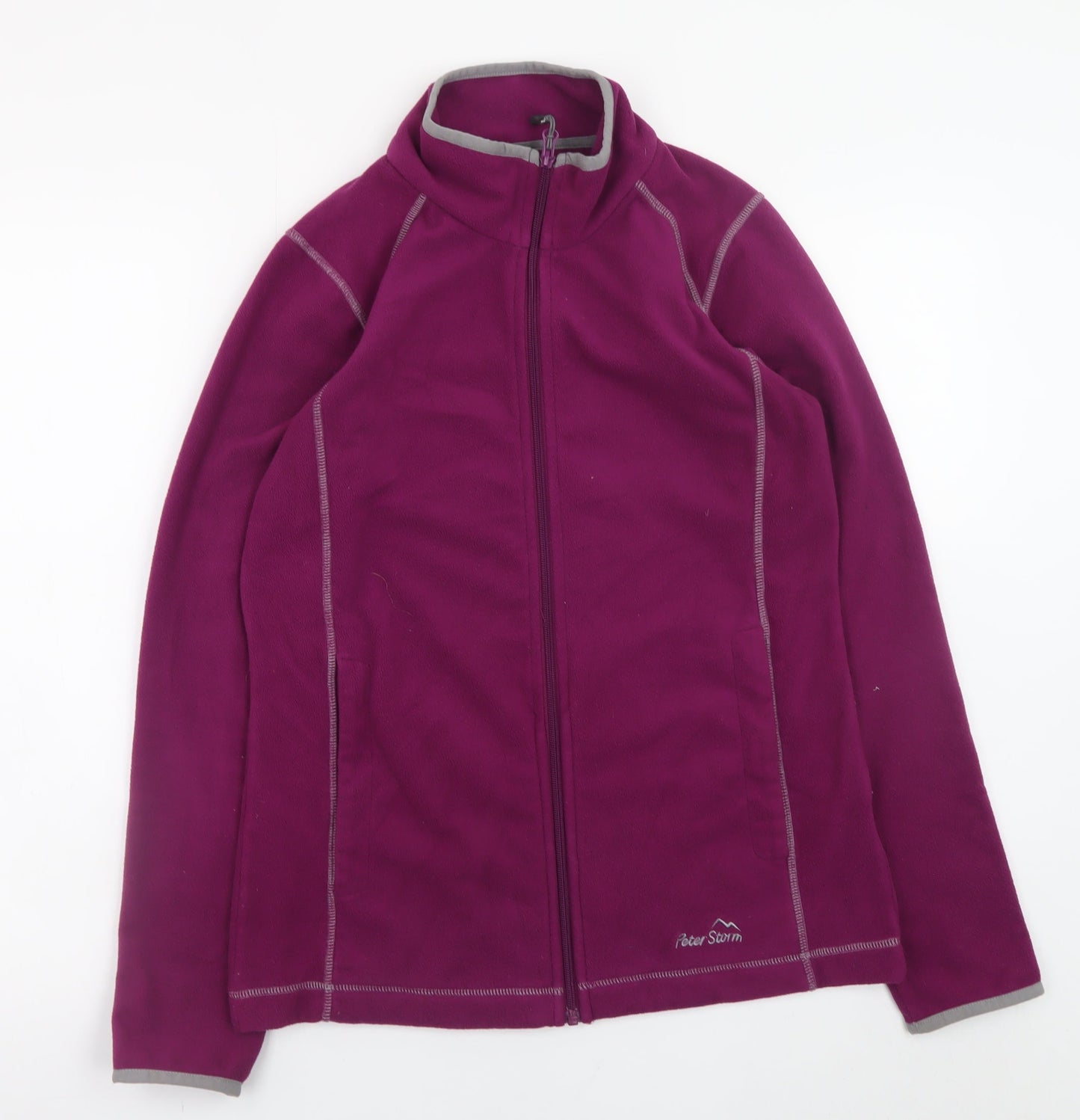 Peter Storm Women's Purple Fleece Full Zip Jacket Size 10
