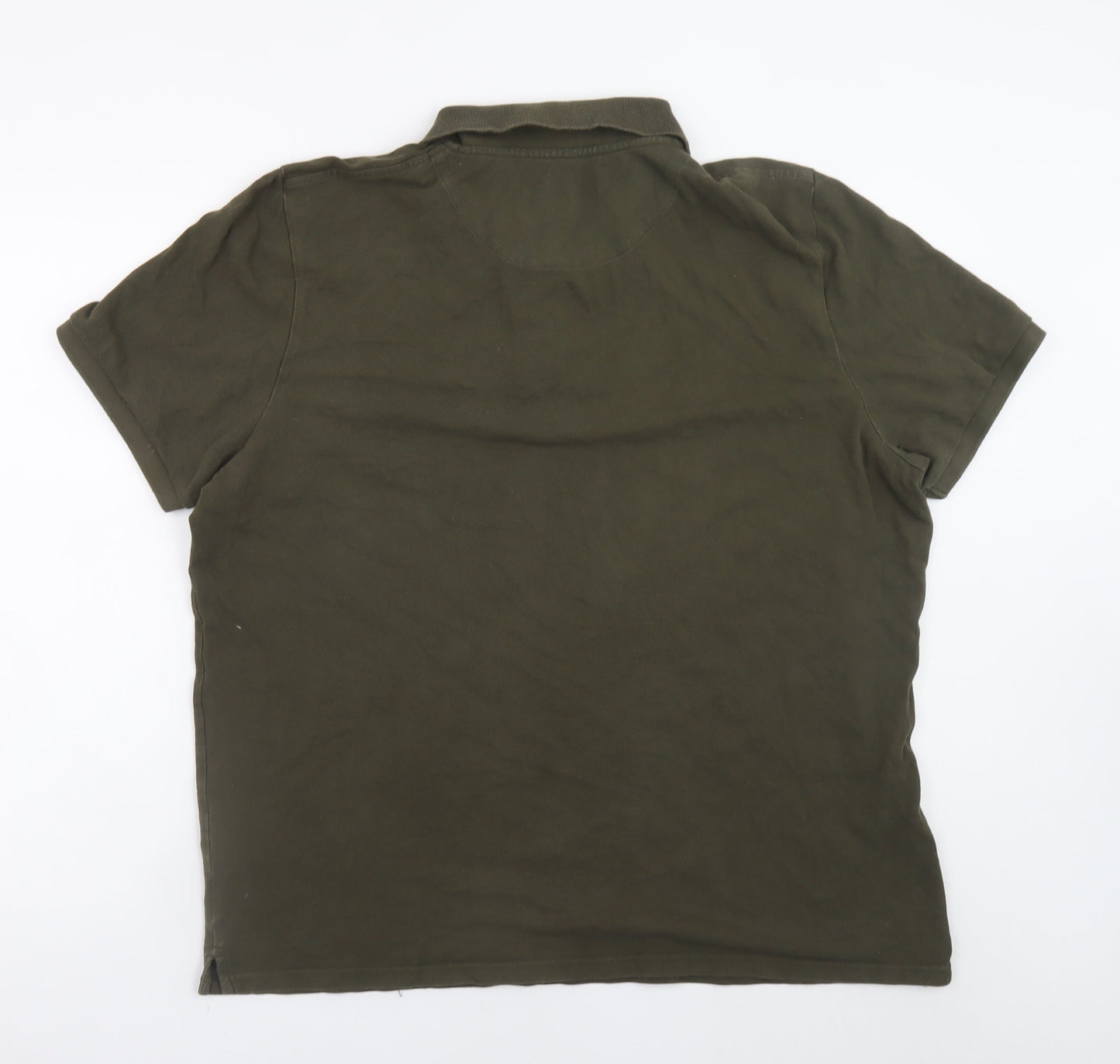 Lyle & Scott Men's Green 2XL Cotton Polo Shirt
