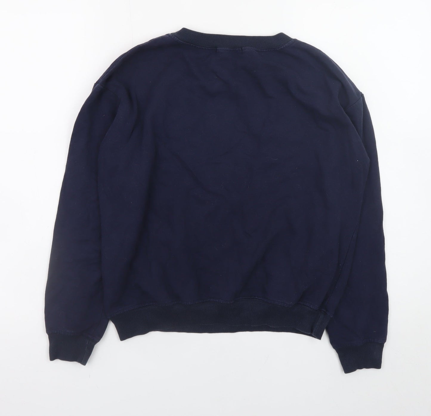 Civico 51 Women's Navy Blue Pullover Sweatshirt Bee Kind M