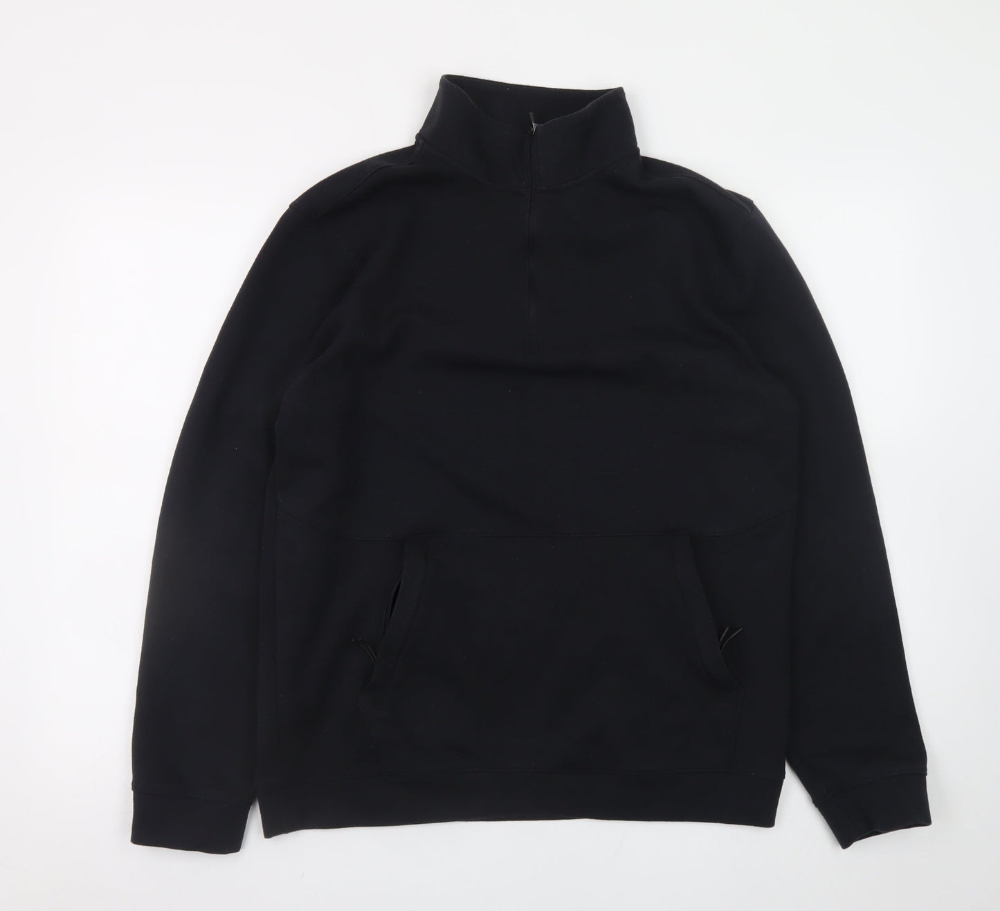 All in Motion Men's Black M 1/4 Zip Pullover Sweatshirt