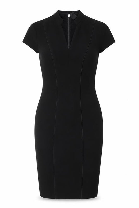 Tu Women Black Size 10 Bodycon Knee Length Dress