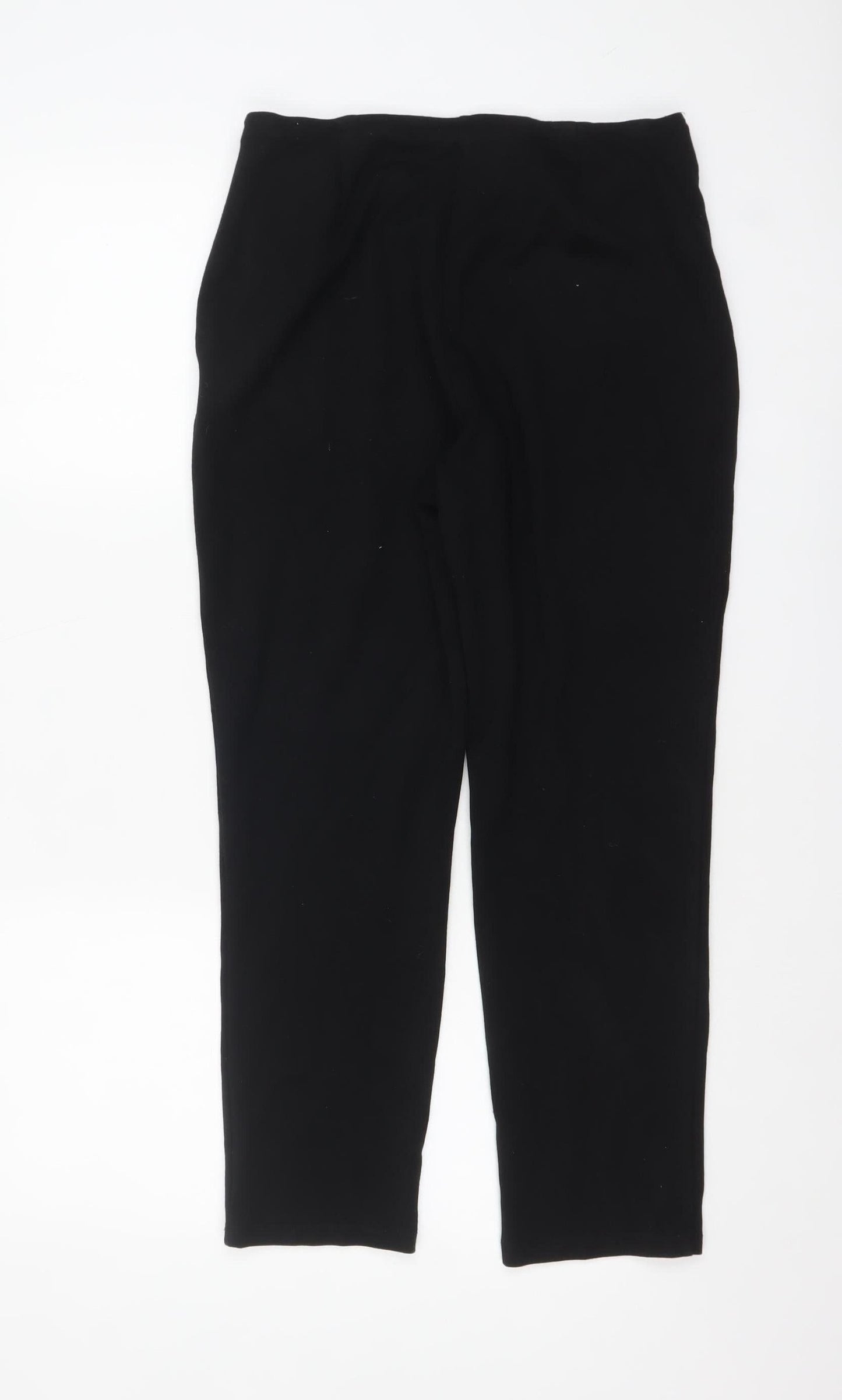 DKNY Womens Black Leggings Size L Slim Fit Stretch Jersey Trousers