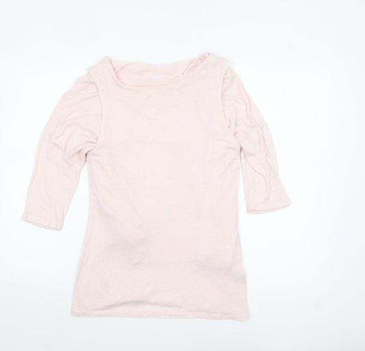 Phase Eight Women’s Pink 3/4 Sleeve Pullover Jumper Size 12