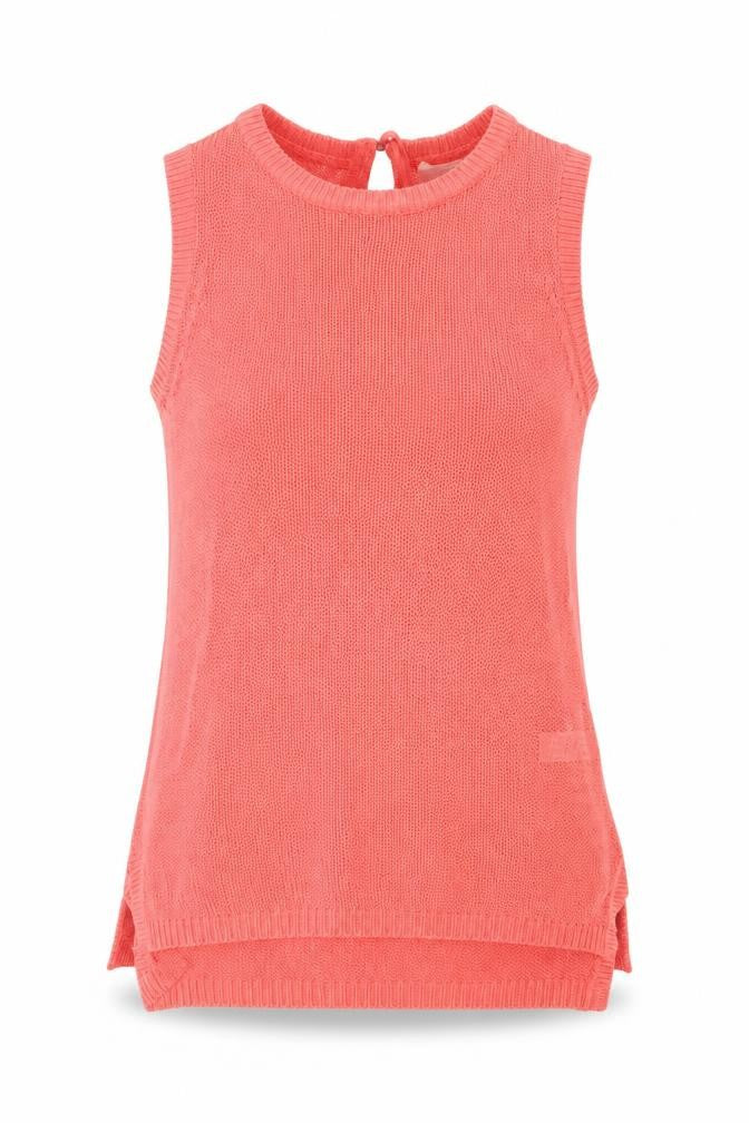 Next Women Pink Knit Sleeveless Tank Top Size 10