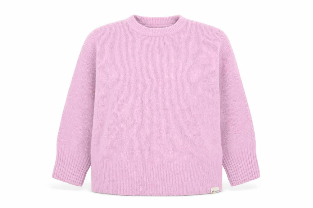Burgs Womens Pink Crew Neck Knit Pullover Jumper Size 14