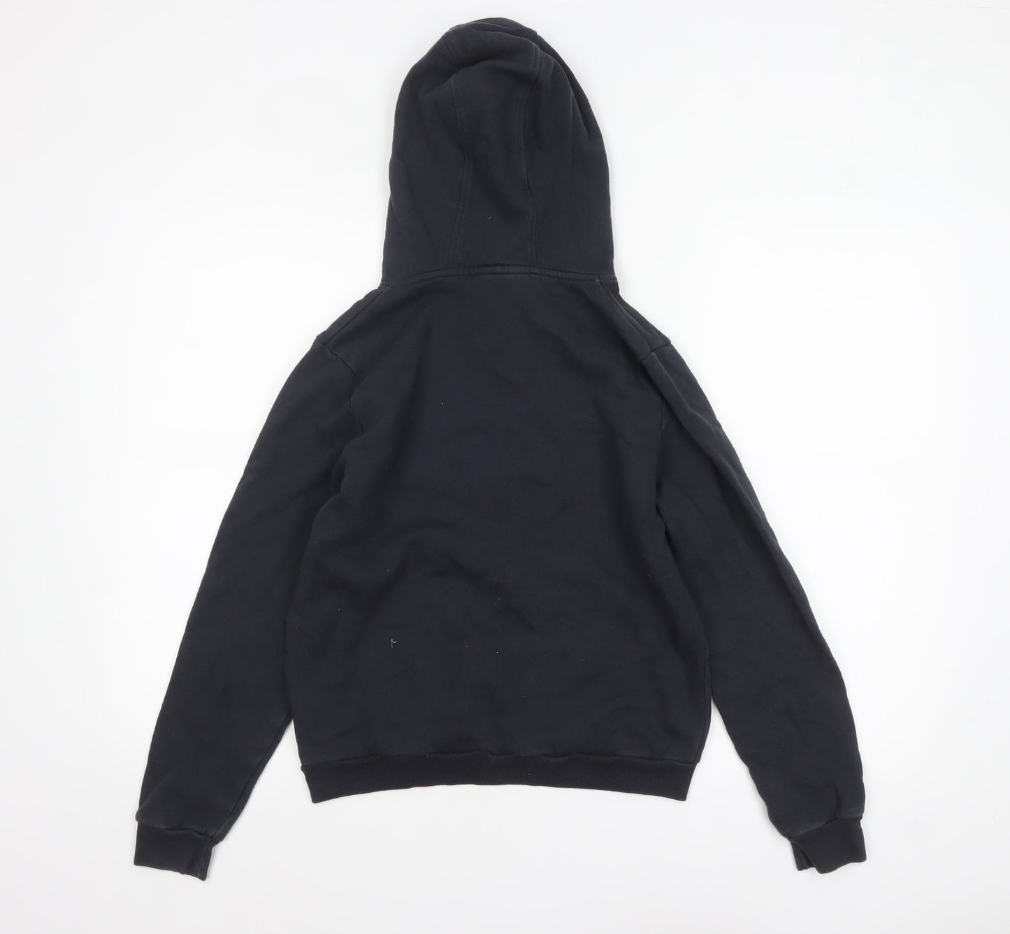 Pyrenex Boys Black 14 Years Pullover Hoodie 100% Cotton Graphic Print