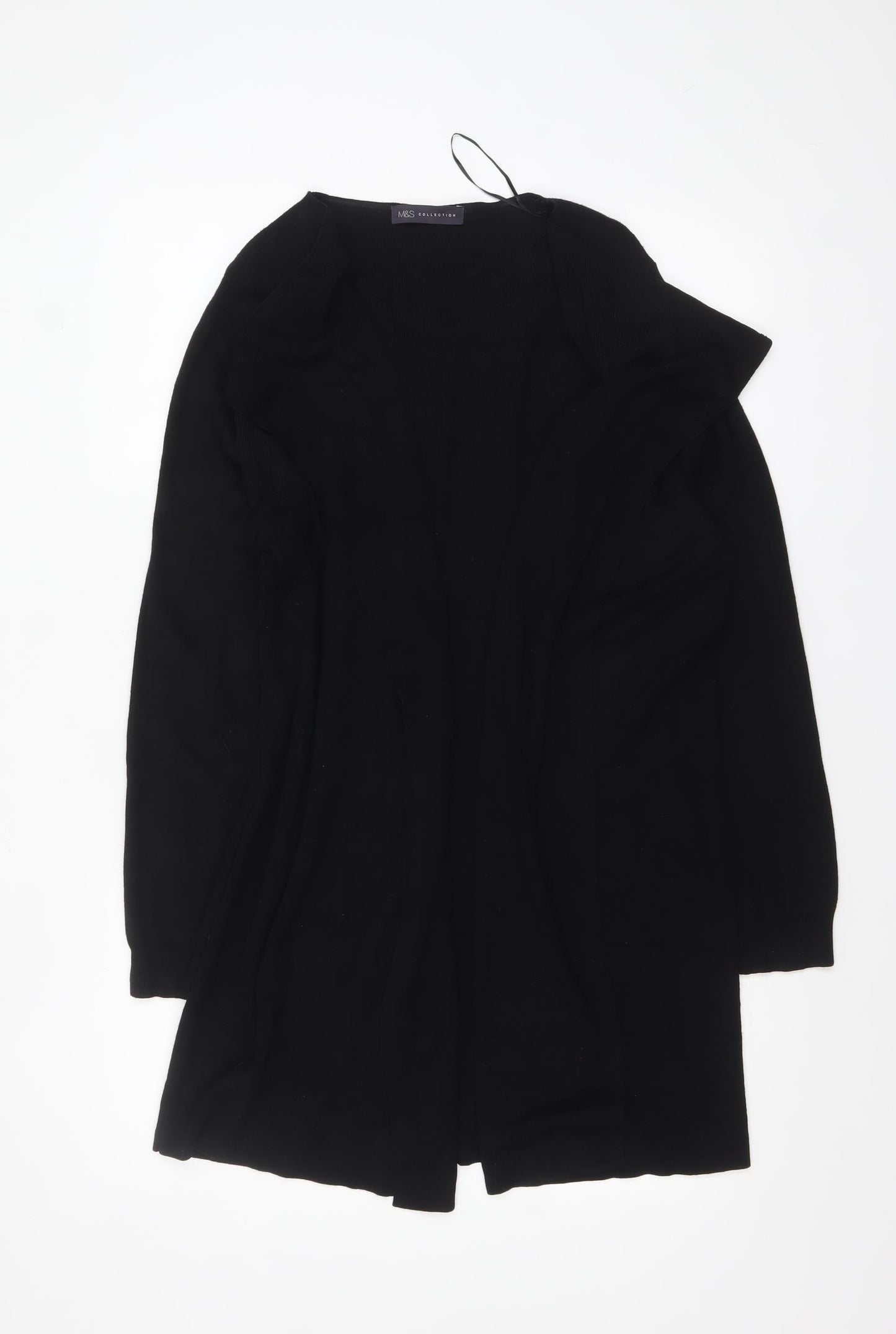 Marks and Spencer Women’s Black Long Sleeve Knit Cardigan L