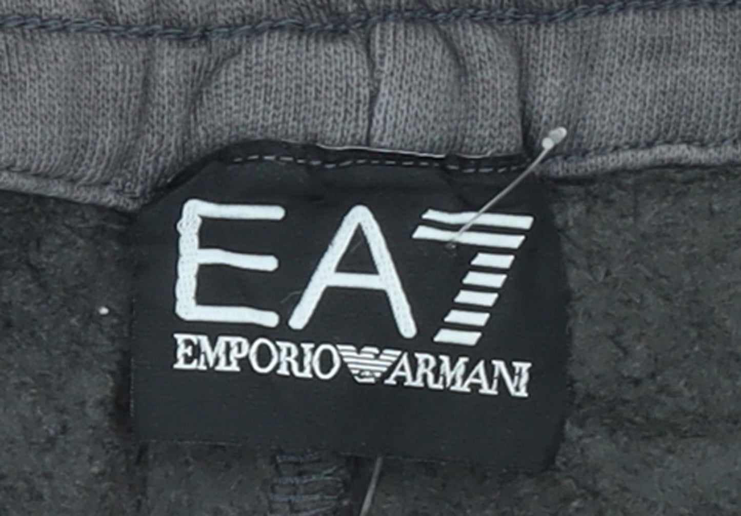 Emporio Armani EA7 Men's Grey Jogger Trousers M Regular Fit