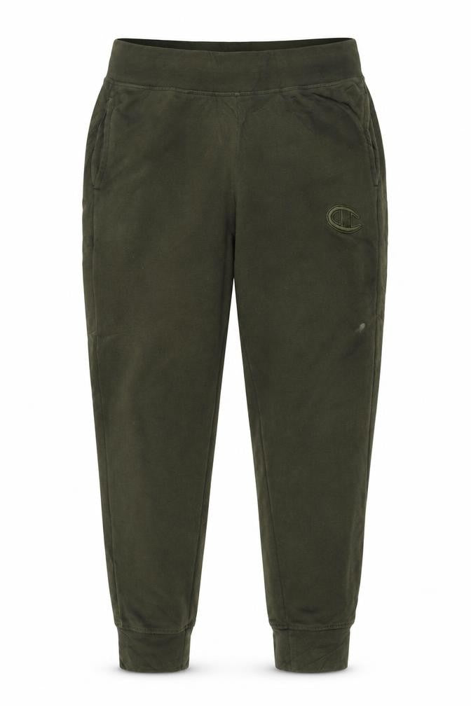 Champion Men's Green Jogger Sweatpants M Regular Fit