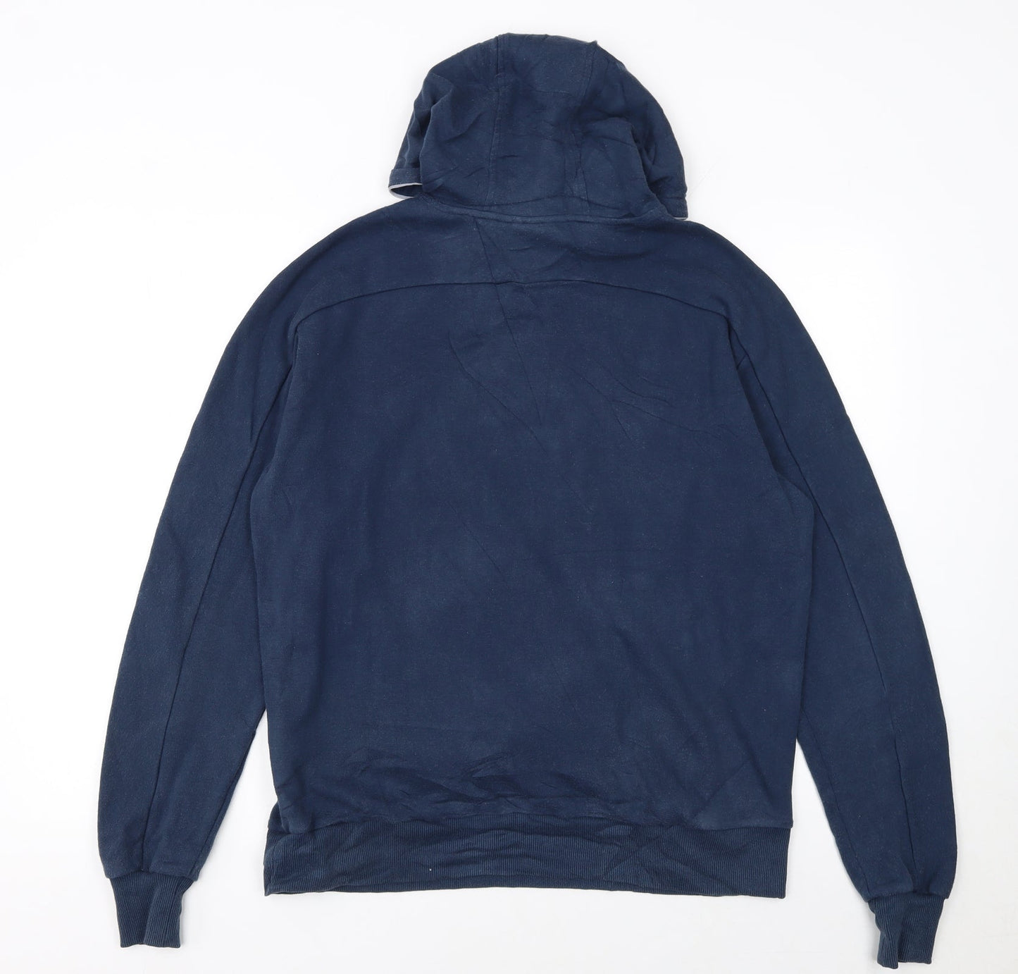 Ellesse Men's Blue Pullover Hoodie M Logo Graphic Sportswear