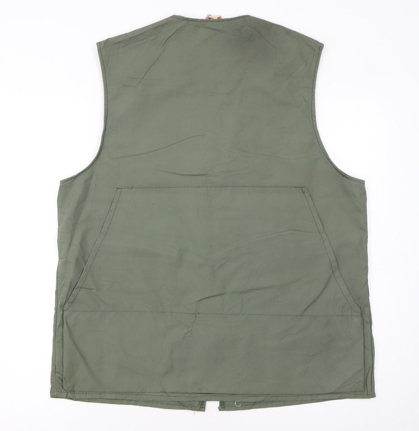 Somlys Men's Green Cotton Hunting Waistcoat Size 40 Bodywarmer