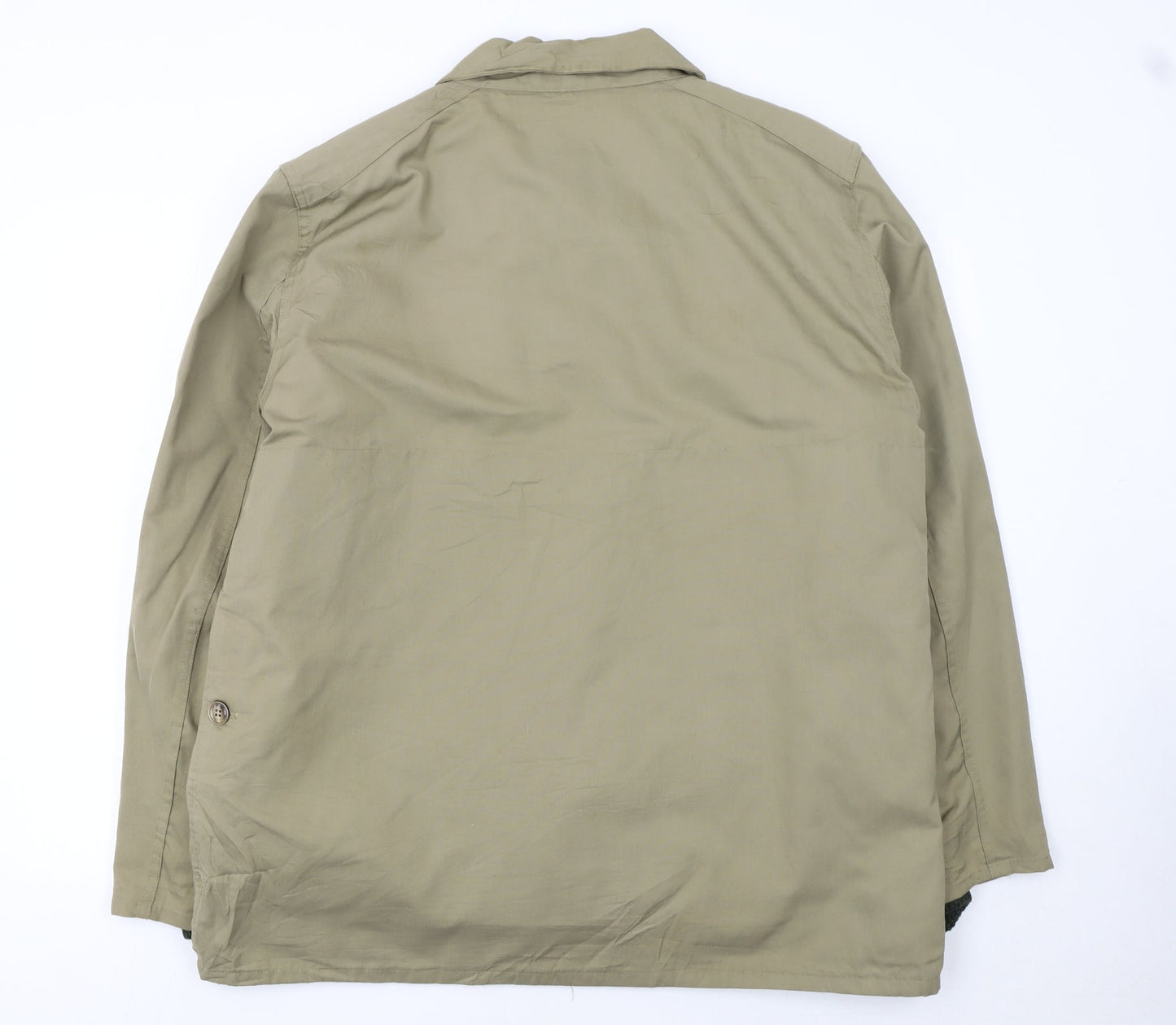 Thermic Men's Green Military Jacket Faux Fur Lined Size 58