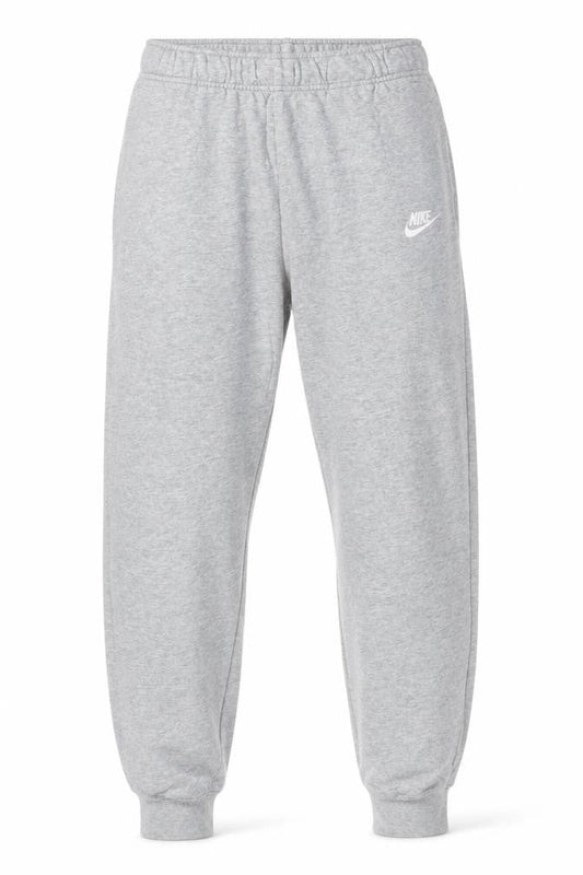 Nike Men's Grey Sweatpants S Regular Fit Cotton Blend