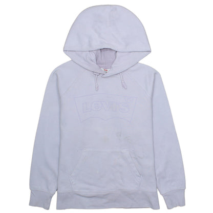 Levi's Women's Lilac Hoodie XS Pullover Cotton Blend Casual