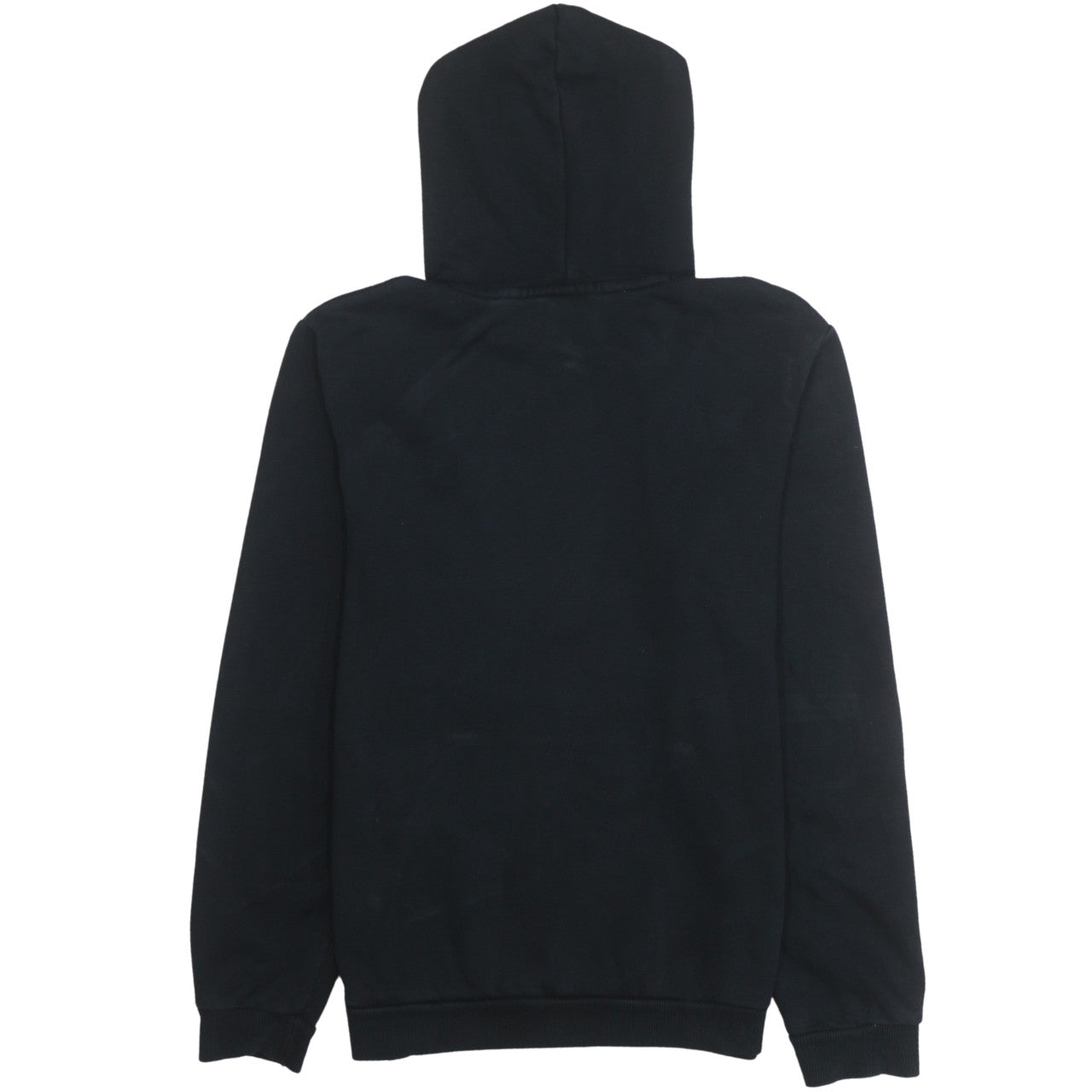 Puma Boys Black Pullover Hoodie 15-16 Years Logo Fleece Sweatshirt