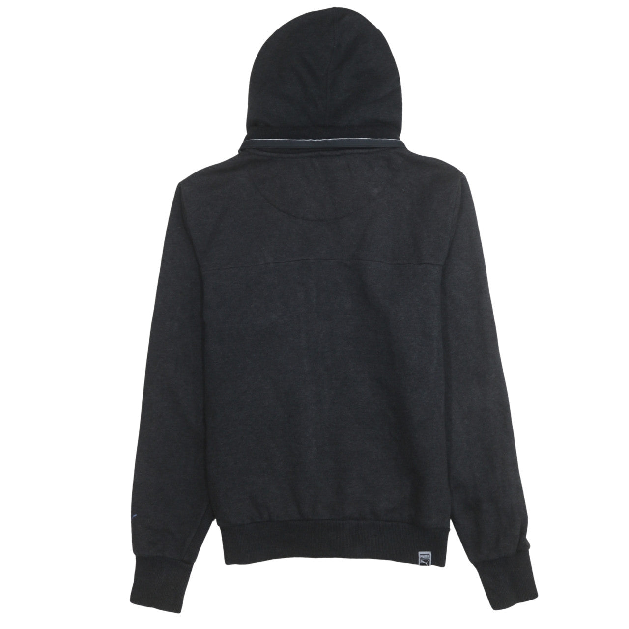 Puma Men's Black Full Zip Hoodie Size M Sports Fleece Sweatshirt