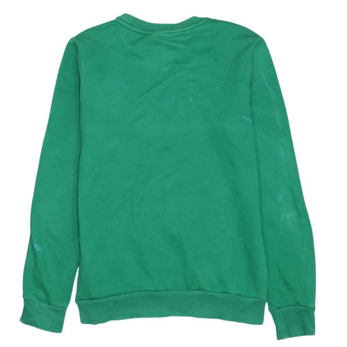 Puma Mens Green Crew Neck Pullover Sweatshirt XS
