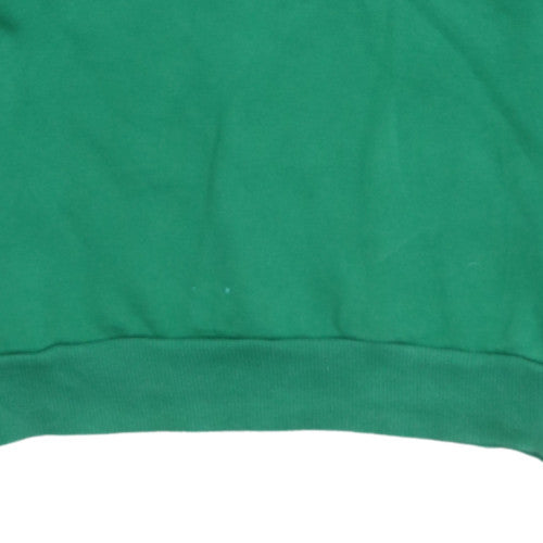 Puma Mens Green Crew Neck Pullover Sweatshirt XS