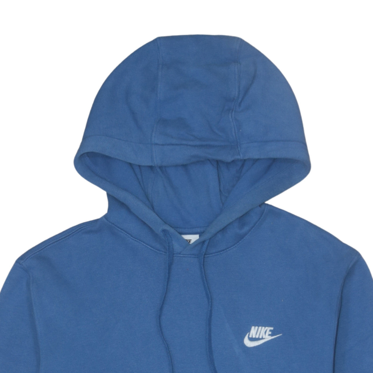 Nike Men's Blue Pullover Hoodie Small Regular Fit Fleece Sportswear