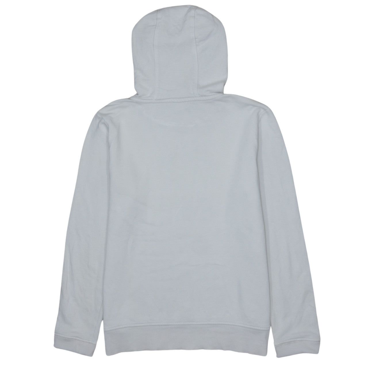 Kappa Men's White Pullover Hoodie Small Logo Graphic Sportswear