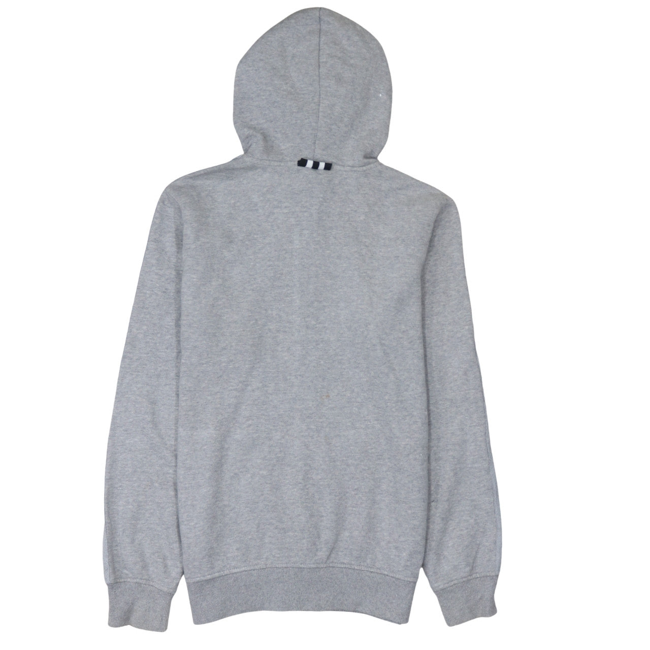 Adidas Men Grey Full Zip Hoodie Size S Classic Sportswear