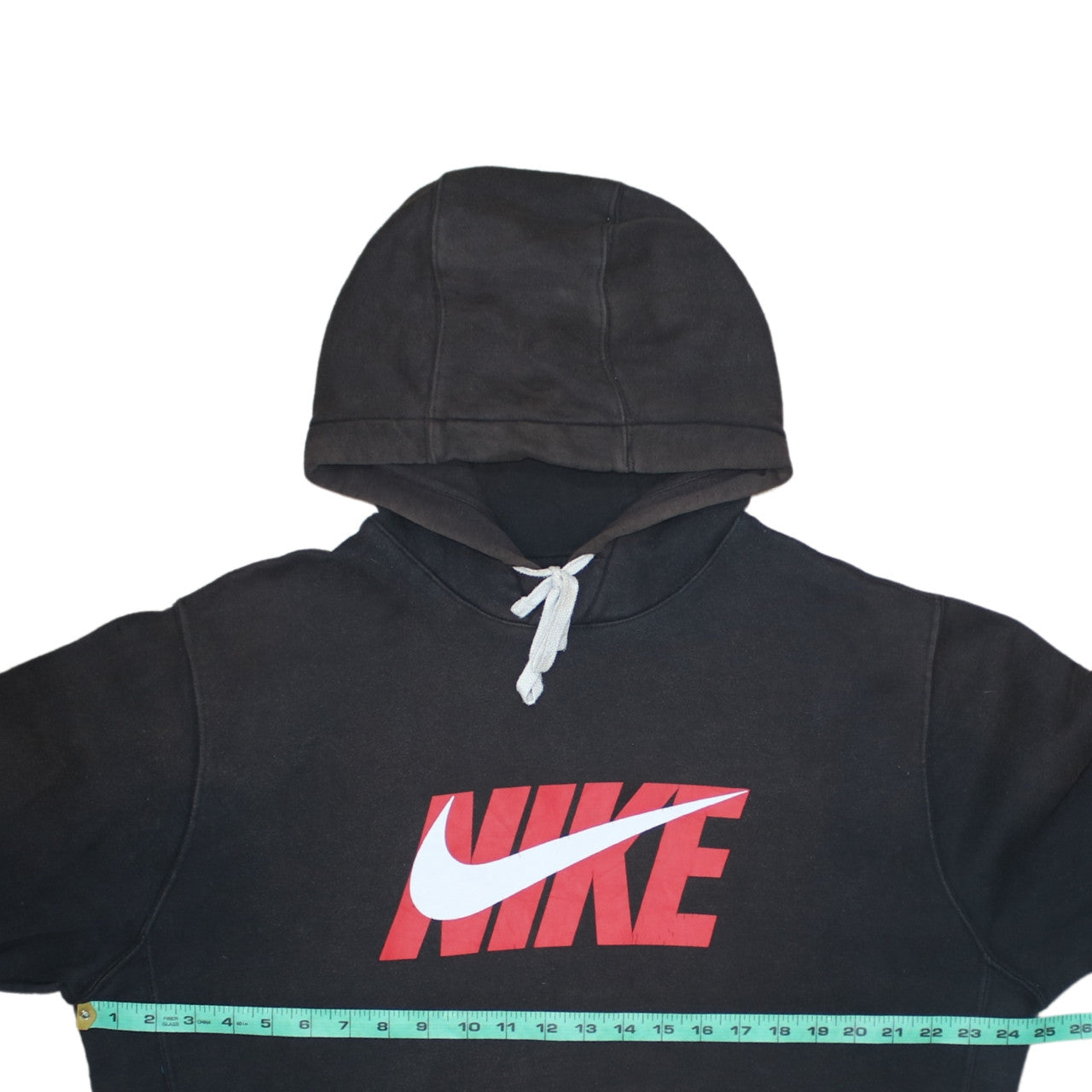 Nike Men's Black Pullover Hoodie L Graphic Logo Sportswear