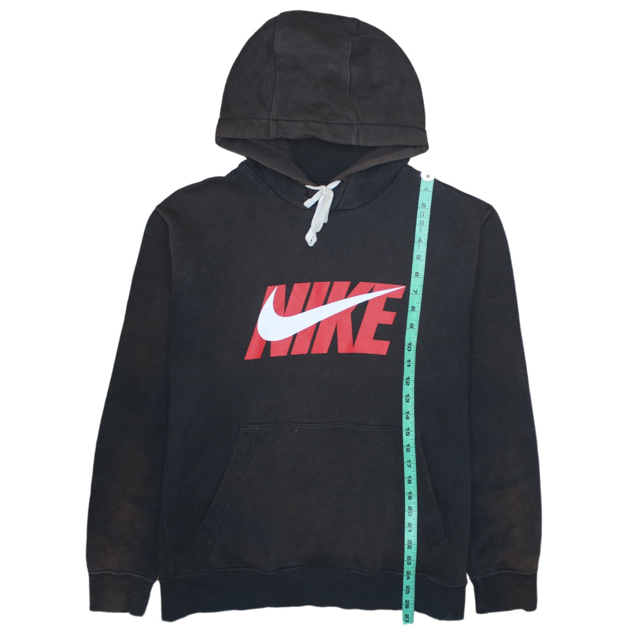 Nike Men's Black Pullover Hoodie L Graphic Logo Sportswear