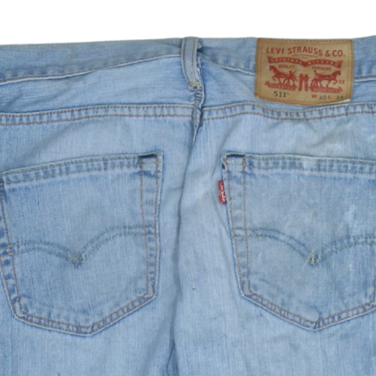 Levi’s 511 Men’s Blue Slim Fit Light Wash Denim Jeans W30 L34