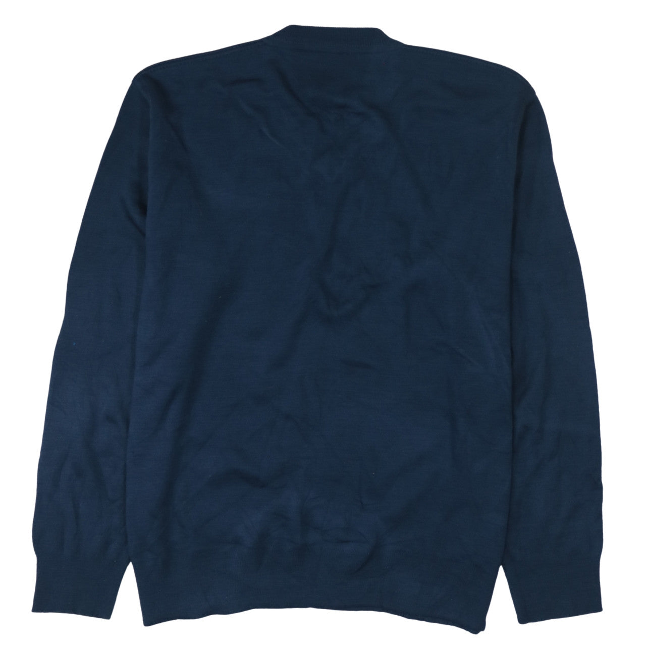 Tommy Hilfiger Men’s Blue Cotton V-Neck Jumper 2XL