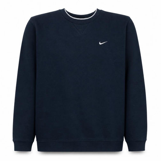 Nike Boys Navy Blue Large Crew Neck Pullover Sweatshirt 14-16 Years