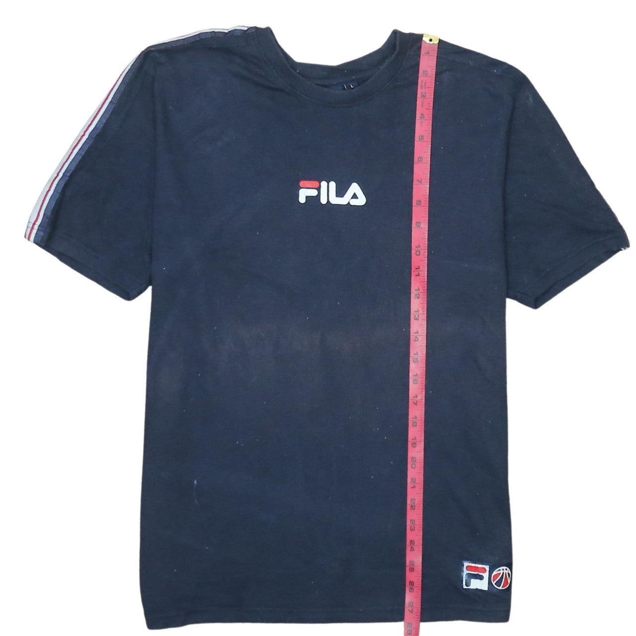 FILA Men's Blue Short Sleeve Crew Neck T-Shirt Size L Sportswear