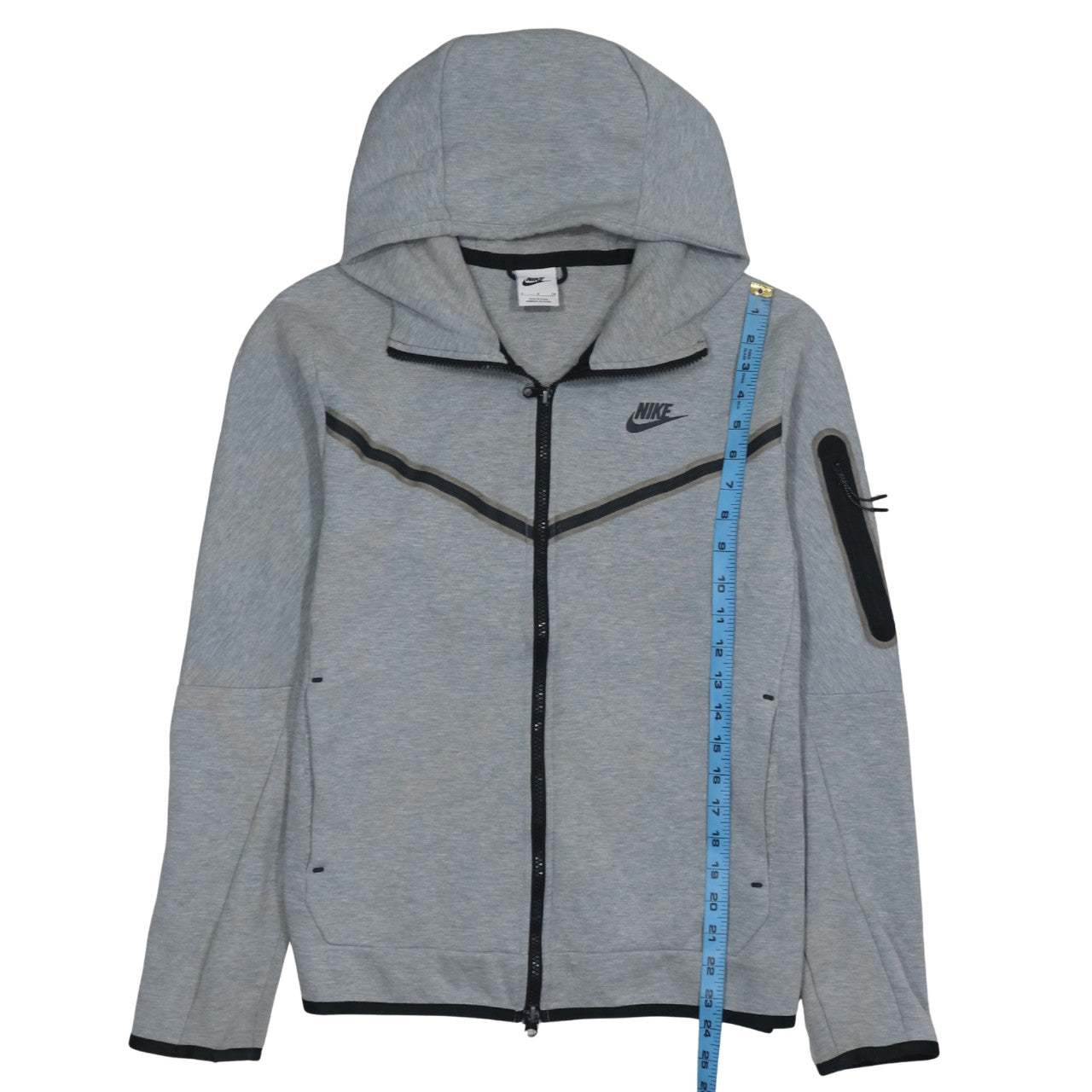 Nike Men's Grey Full Zip Hoodie Size S Sportswear Jacket