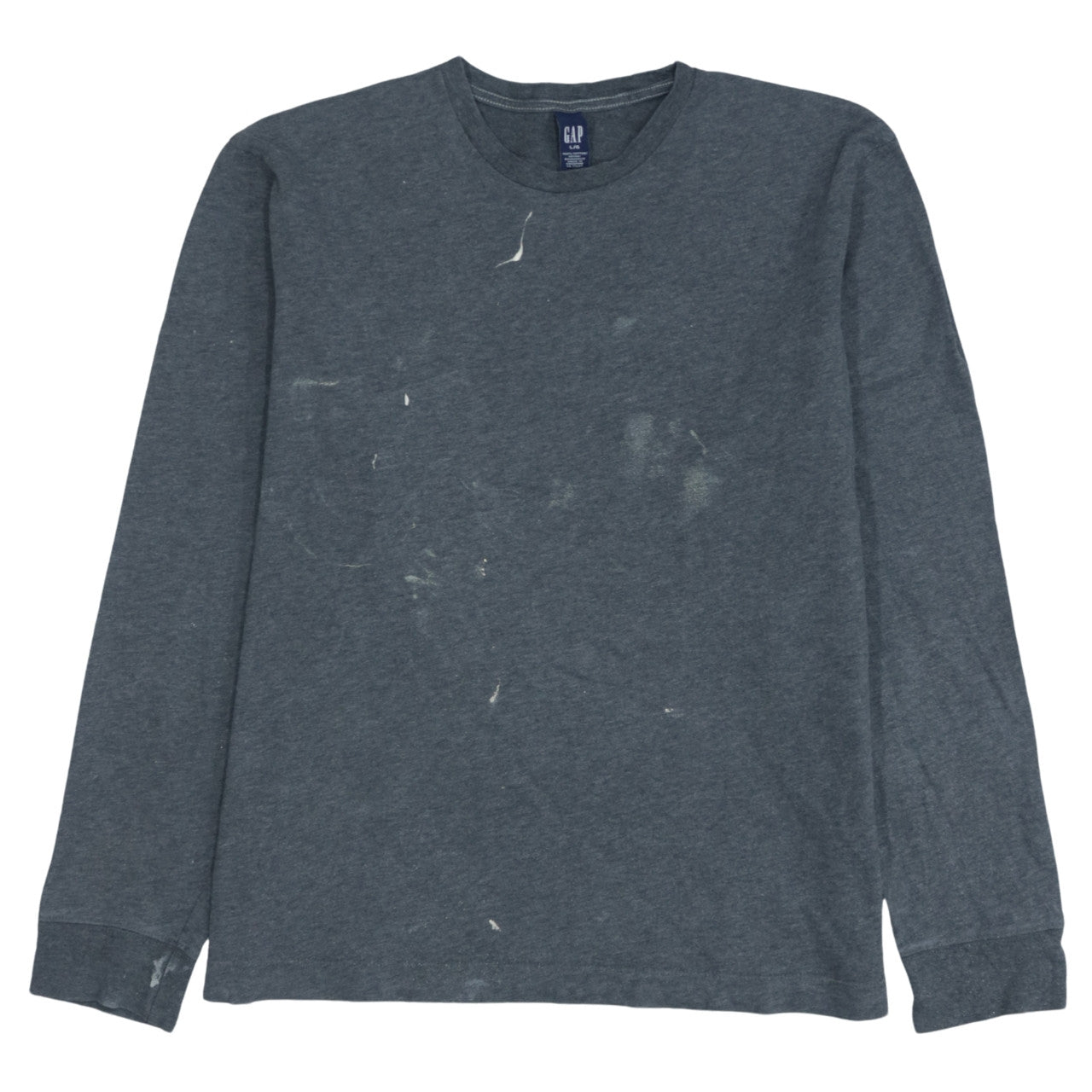 GAP Men's Grey Cotton Crew Neck Pullover Sweatshirt Size L