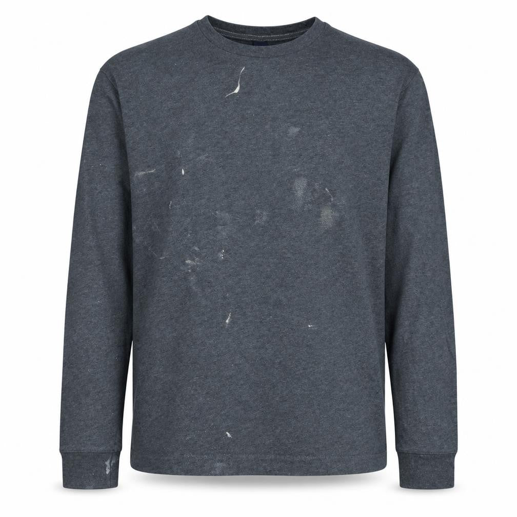 Gap Men's Grey Cotton Crew Neck Pullover Sweatshirt Size L