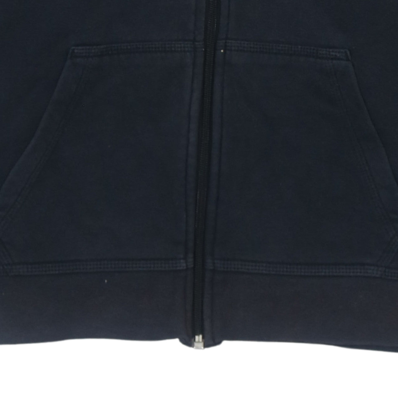 Nike Teens Black Full Zip Hooded Sweatshirt M Fleece Top