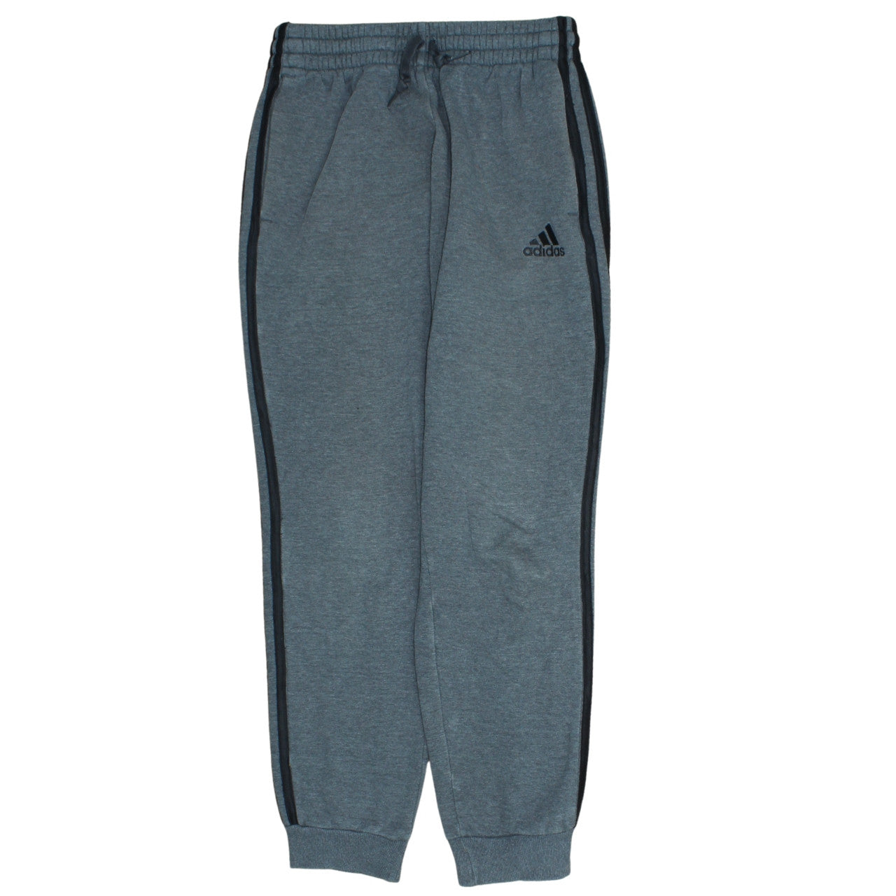Adidas Men's Grey Jogger Trousers M Regular Fit Sports Comfort