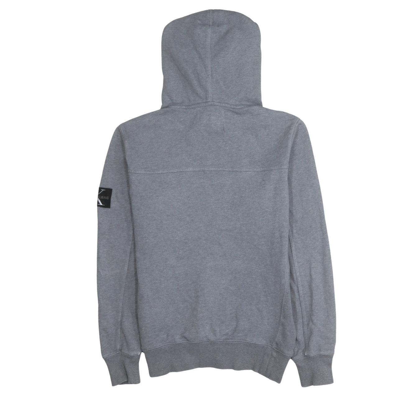 Calvin Klein Jeans Men’s Grey Pullover Hoodie Size S Classic Fit