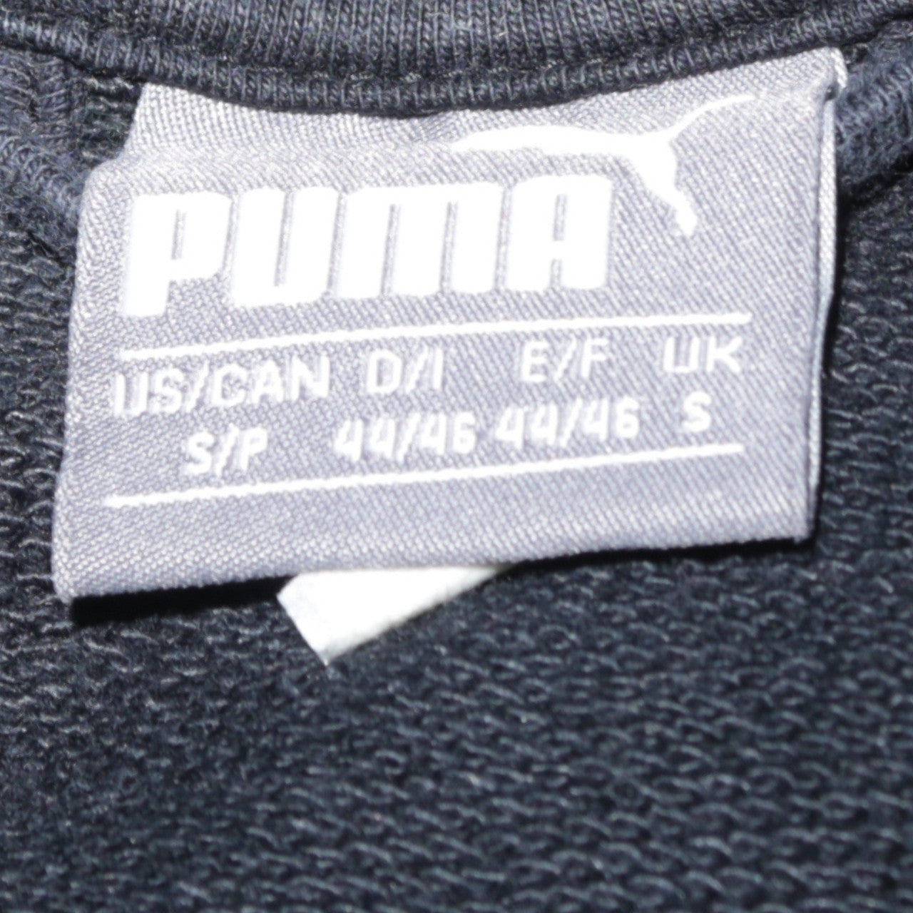 Puma Men's Black Full Zip Hoodie Size S Regular Fit Sportswear